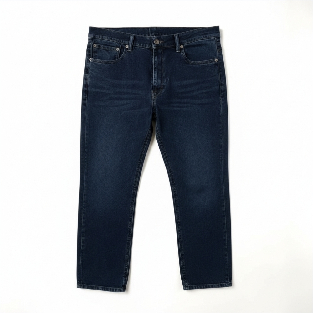 Levi's Men's 505 Regular Fit Jeans - Black Wash - Size 36